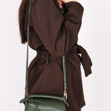 Loewe Mini Puzzle Edge Bag Dark Green