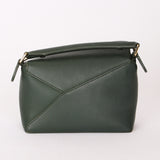 Loewe Mini Puzzle Edge Bag Dark Green