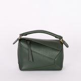 Loewe Mini Puzzle Edge Bag Dark Green