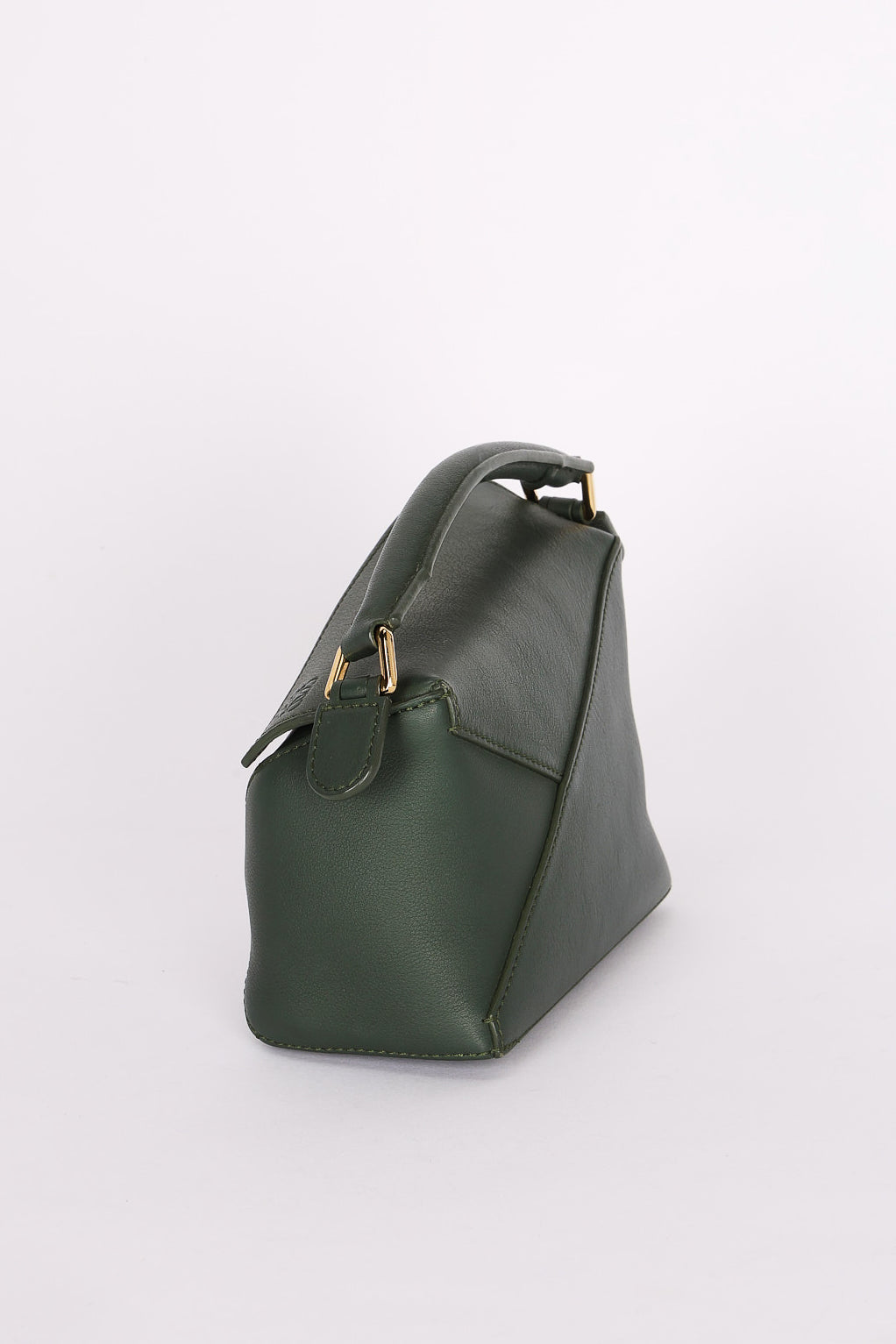 Loewe Mini Puzzle Edge Bag Dark Green