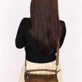 Loewe Small Puzzle Bag Brown Nubuck