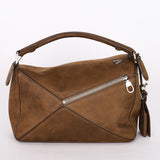 Loewe Small Puzzle Bag Brown Nubuck