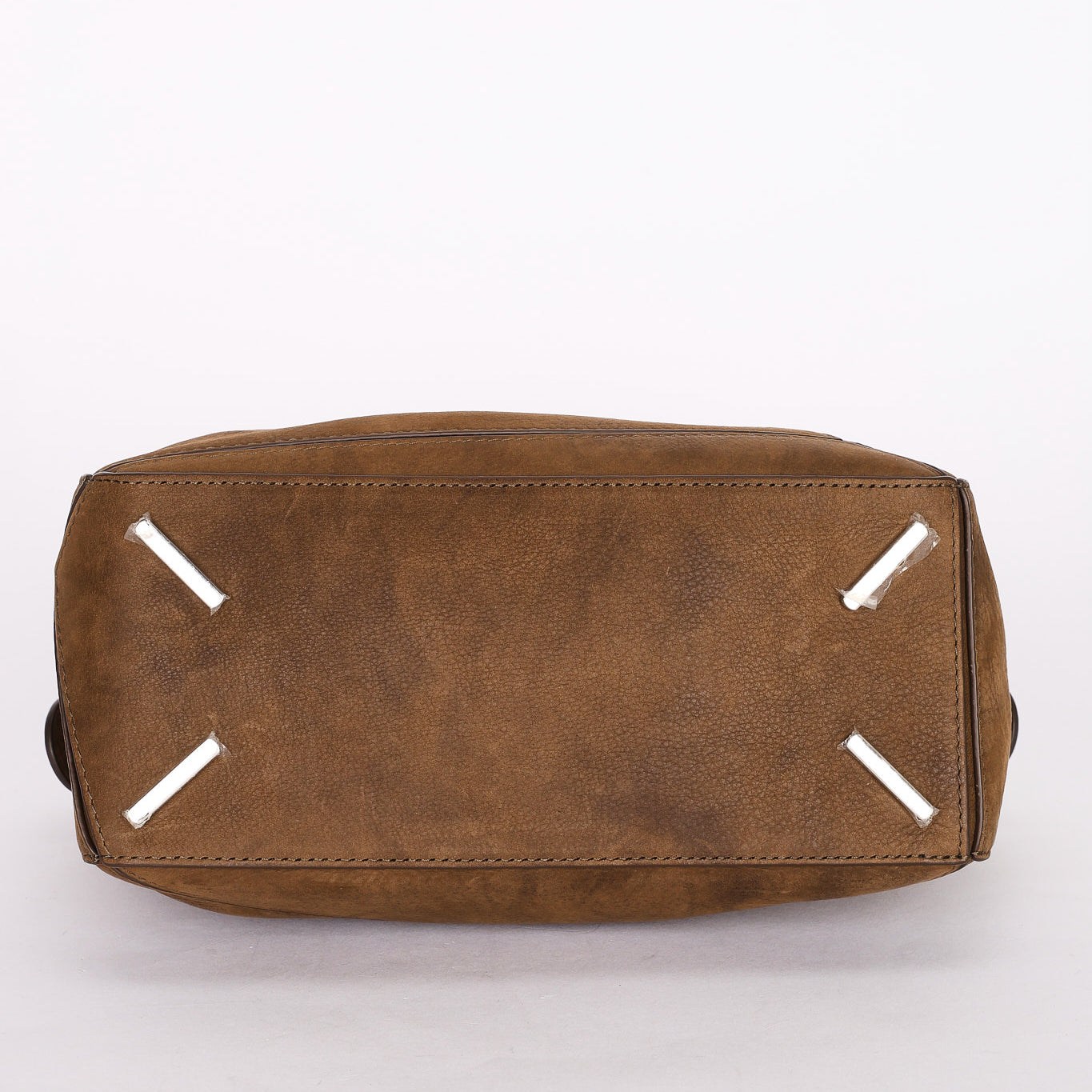 Loewe Small Puzzle Bag Brown Nubuck