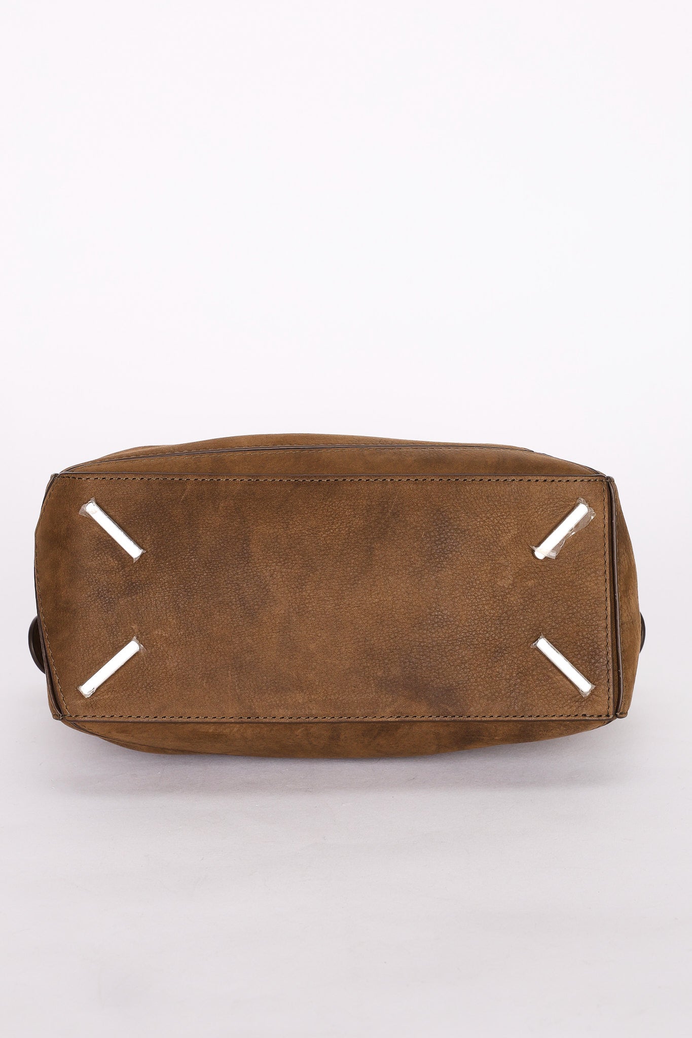 Loewe Small Puzzle Bag Brown Nubuck