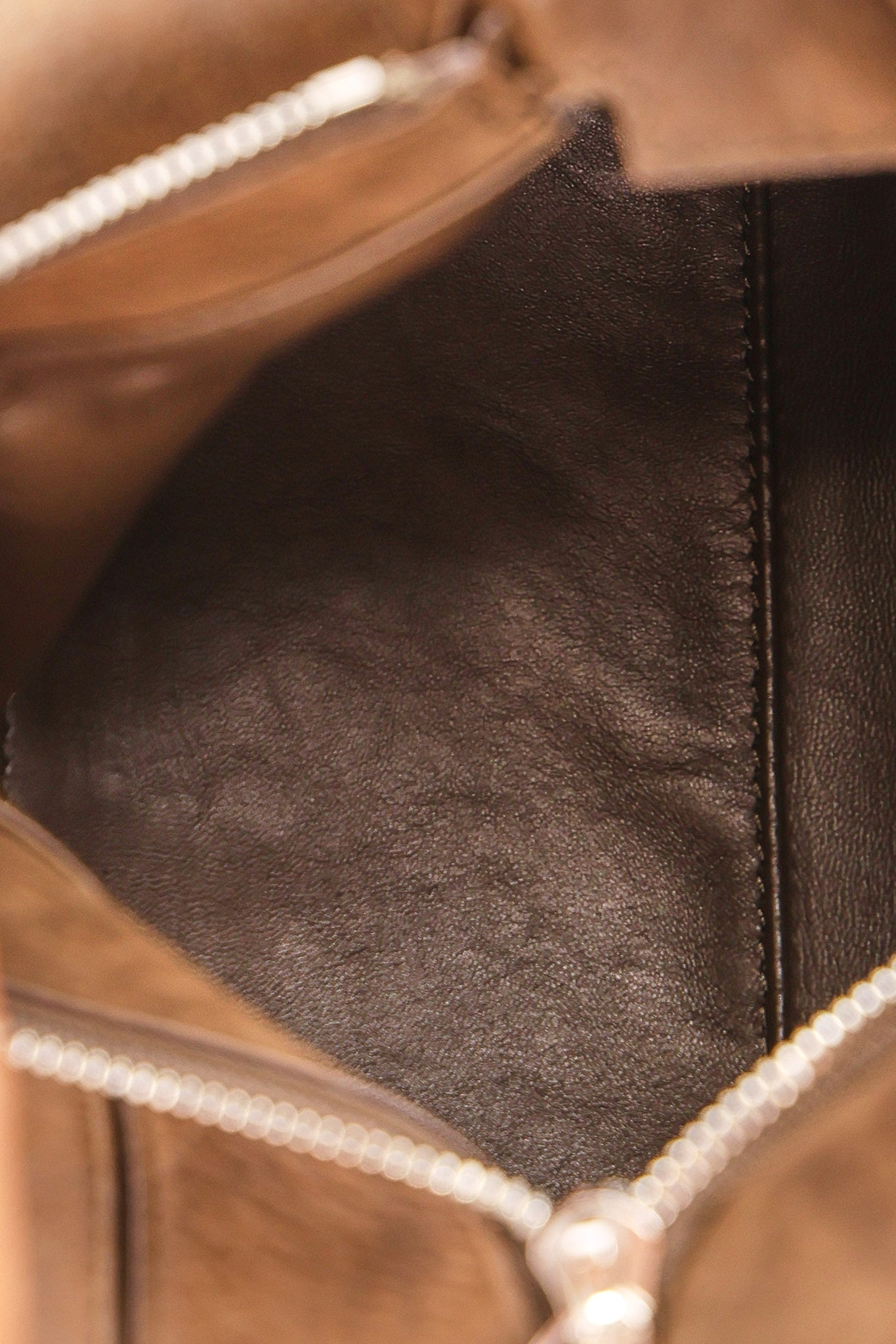 Loewe Small Puzzle Bag Brown Nubuck