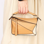 Loewe Tricolor Mini Puzzle Bag