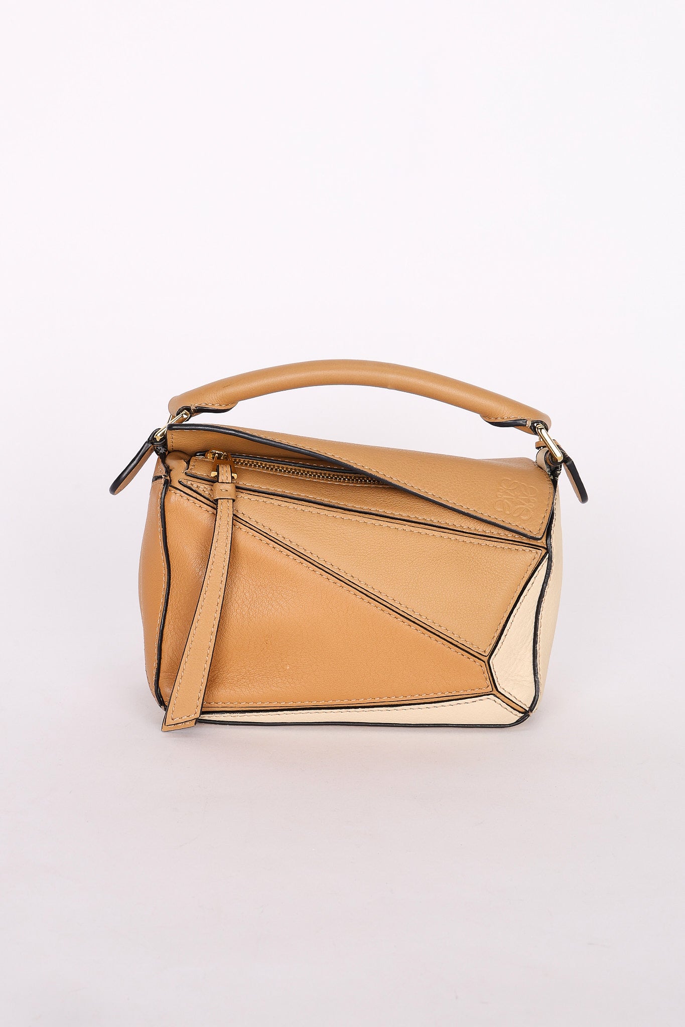 Loewe Tricolor Mini Puzzle Bag