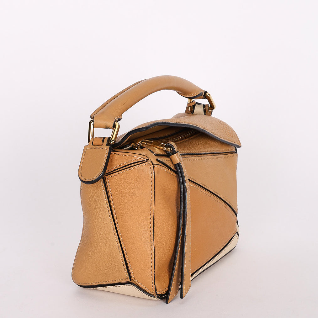 Loewe Tricolor Mini Puzzle Bag
