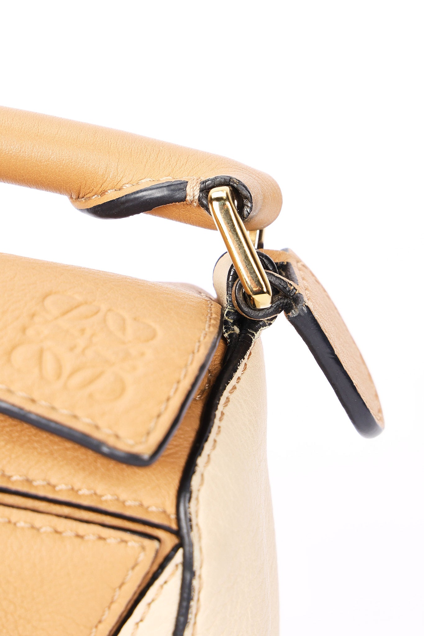 Loewe Tricolor Mini Puzzle Bag