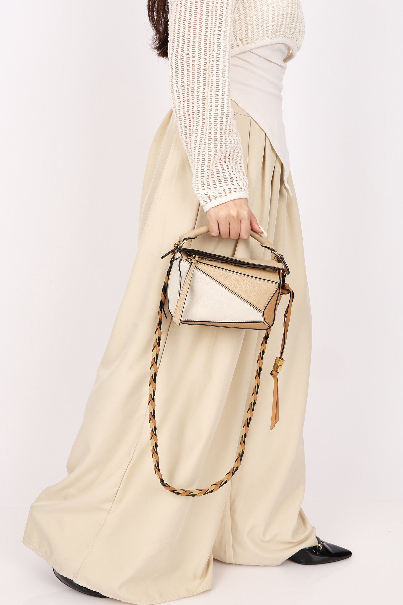 Loewe Bicolor Mini Puzzle Bag