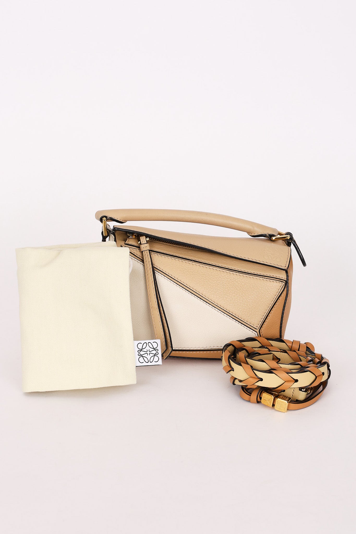 Loewe Bicolor Mini Puzzle Bag
