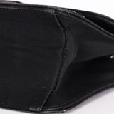 Chanel East-West Flap - Black Canvas, Silver CC Turnlock
