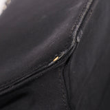 Chanel East-West Flap - Black Canvas, Silver CC Turnlock