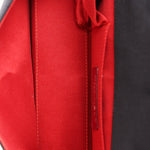 Chanel East-West Flap - Black Canvas, Silver CC Turnlock
