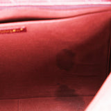Chanel Classic Flap, Jumbo - Burgundy Pebbled Calfskin, Gold Hardware