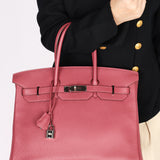 Hermès Birkin 35 Bois De Rose Togo PHW 2014