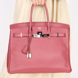 Hermès Birkin 35 Bois De Rose Togo PHW 2014