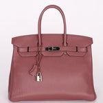 Hermès Birkin 35 Bois De Rose Togo PHW 2014