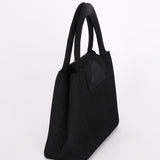Ultra-Rare Chanel Turnlock Kelly Black Silk Rope 1998 24K GP