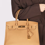 Limited Edition Hermès 3 en 1 Birkin 30 Biscuit Togo and Swift Retourne 2021 GHW
