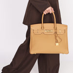 Limited Edition Hermès 3 en 1 Birkin 30 Biscuit Togo and Swift Retourne 2021 GHW