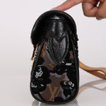 Louis Vuitton Monogram Fleur de Jais Manege Clutch