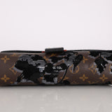 Louis Vuitton Monogram Fleur de Jais Manege Clutch