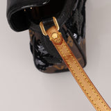 Louis Vuitton Monogram Fleur de Jais Manege Clutch