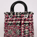 Dior Medium Lady Tweed with Patent