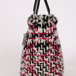 Dior Medium Lady Tweed with Patent