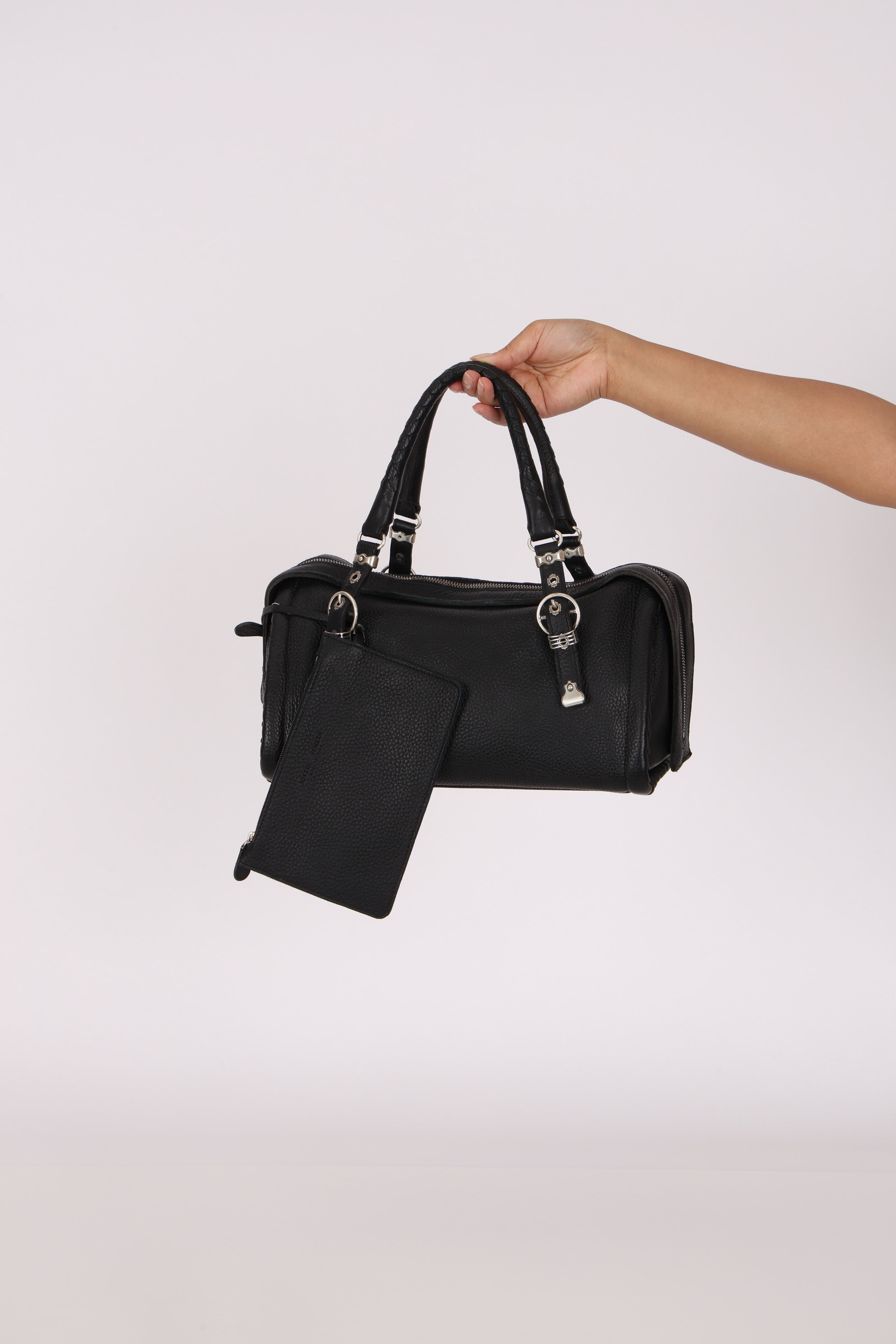 Bottega Veneta Buckle Straps Shoulder Bag