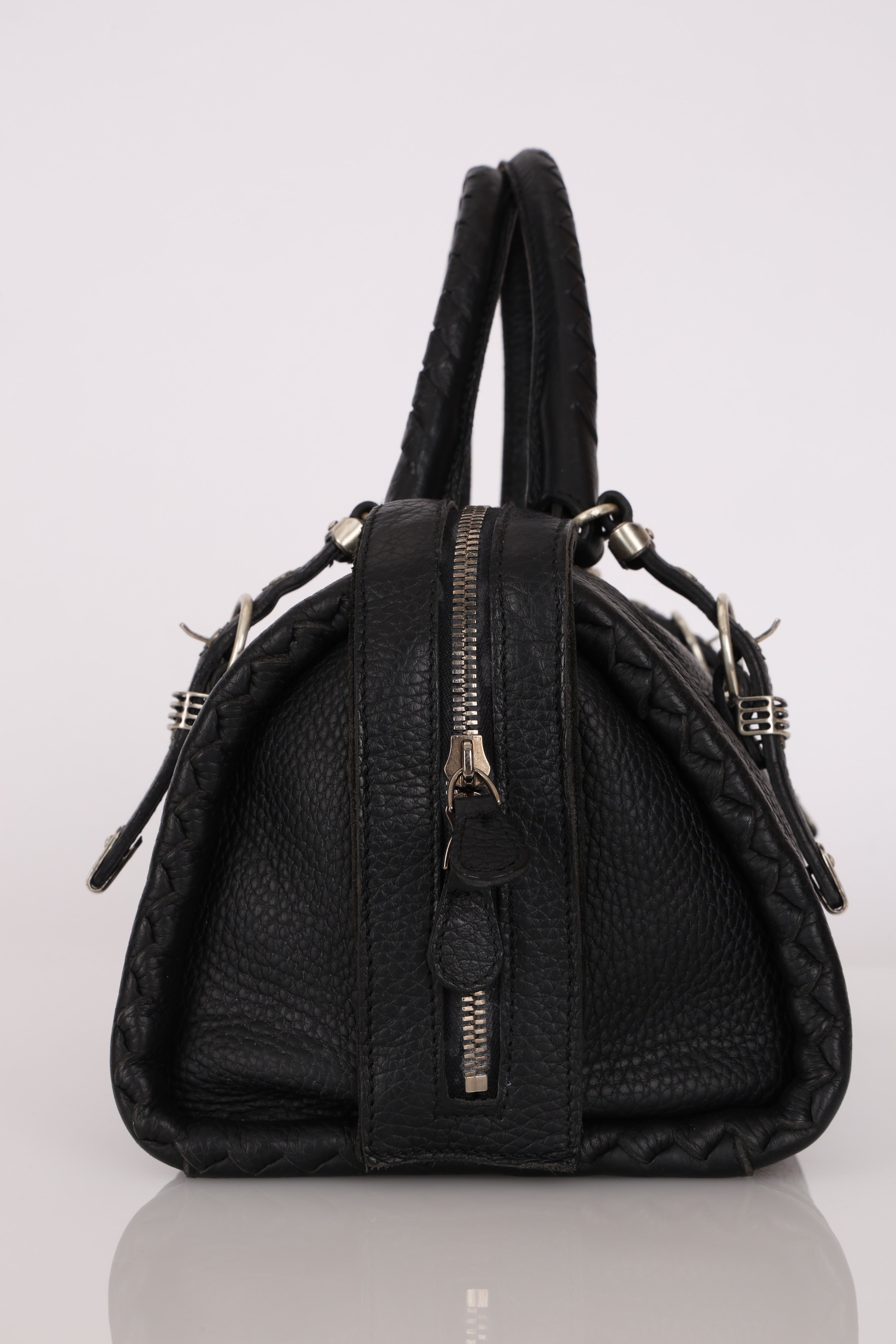 Bottega Veneta Buckle Straps Shoulder Bag