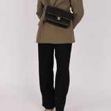 Chanel Medium Classic Double Flap Black Lambskin GHW
