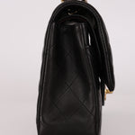 Chanel Medium Classic Double Flap Black Lambskin GHW
