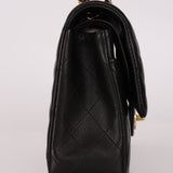 Chanel Medium Classic Double Flap Black Lambskin GHW