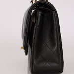 Chanel Medium Classic Double Flap Black Lambskin GHW