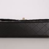Chanel Medium Classic Double Flap Black Lambskin GHW