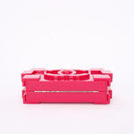 Chanel Boy Brick Lego Clutch with Chain Pink Plexiglass 2014 SHW