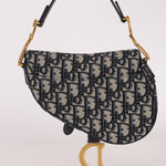 Dior Mini Saddle Bag with Guitar Strap