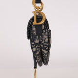 Dior Mini Saddle Bag with Guitar Strap