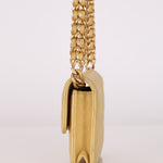 Chanel Mini Belt Bag on Chain Yellow Caviar AGHW