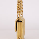 Chanel Mini Belt Bag on Chain Yellow Caviar AGHW