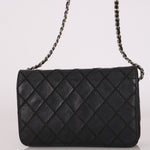 Chanel Whipstitch Wallet on Chain Black Lambskin SHW