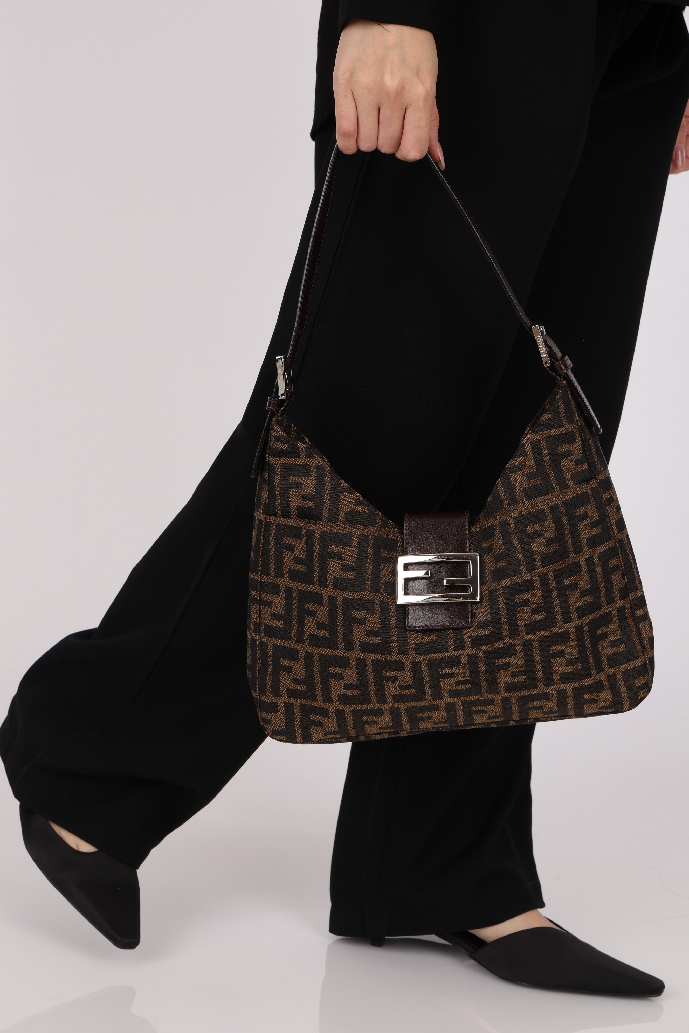 Fendi Zucca Shoulder Bag