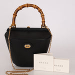 Gucci Bamboo Top Handle Bucket Bag