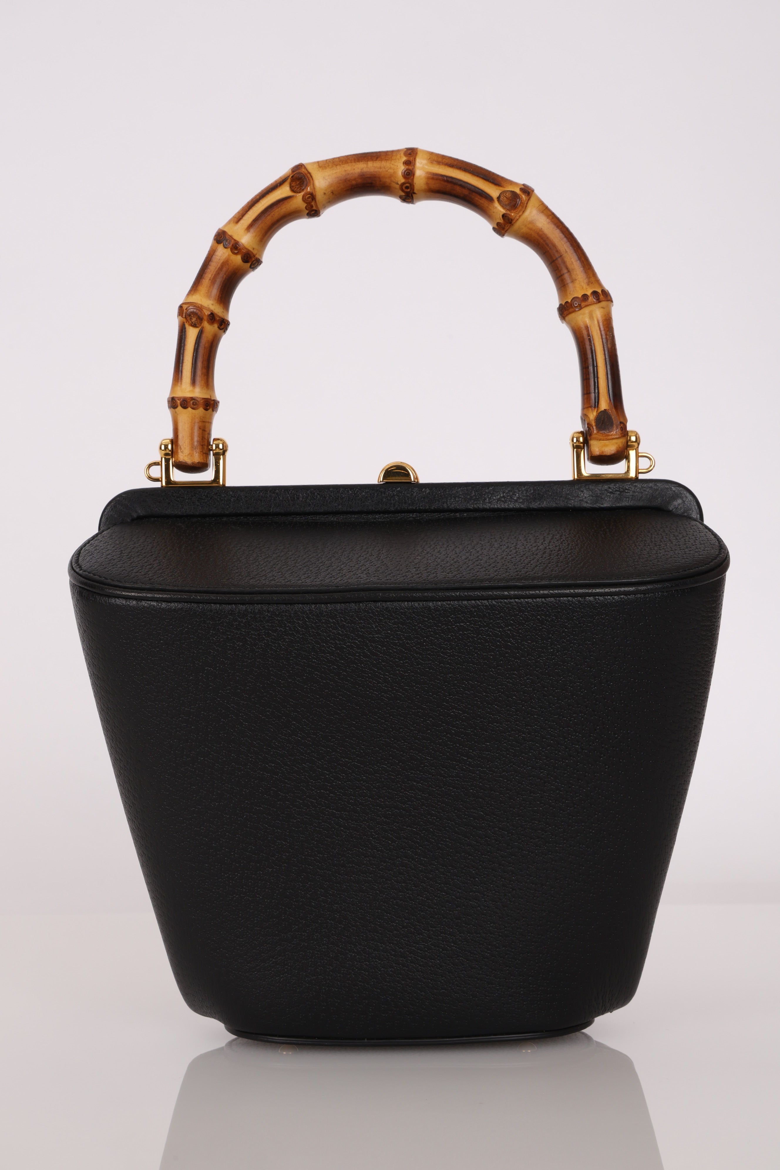 Gucci Bamboo Top Handle Bucket Bag
