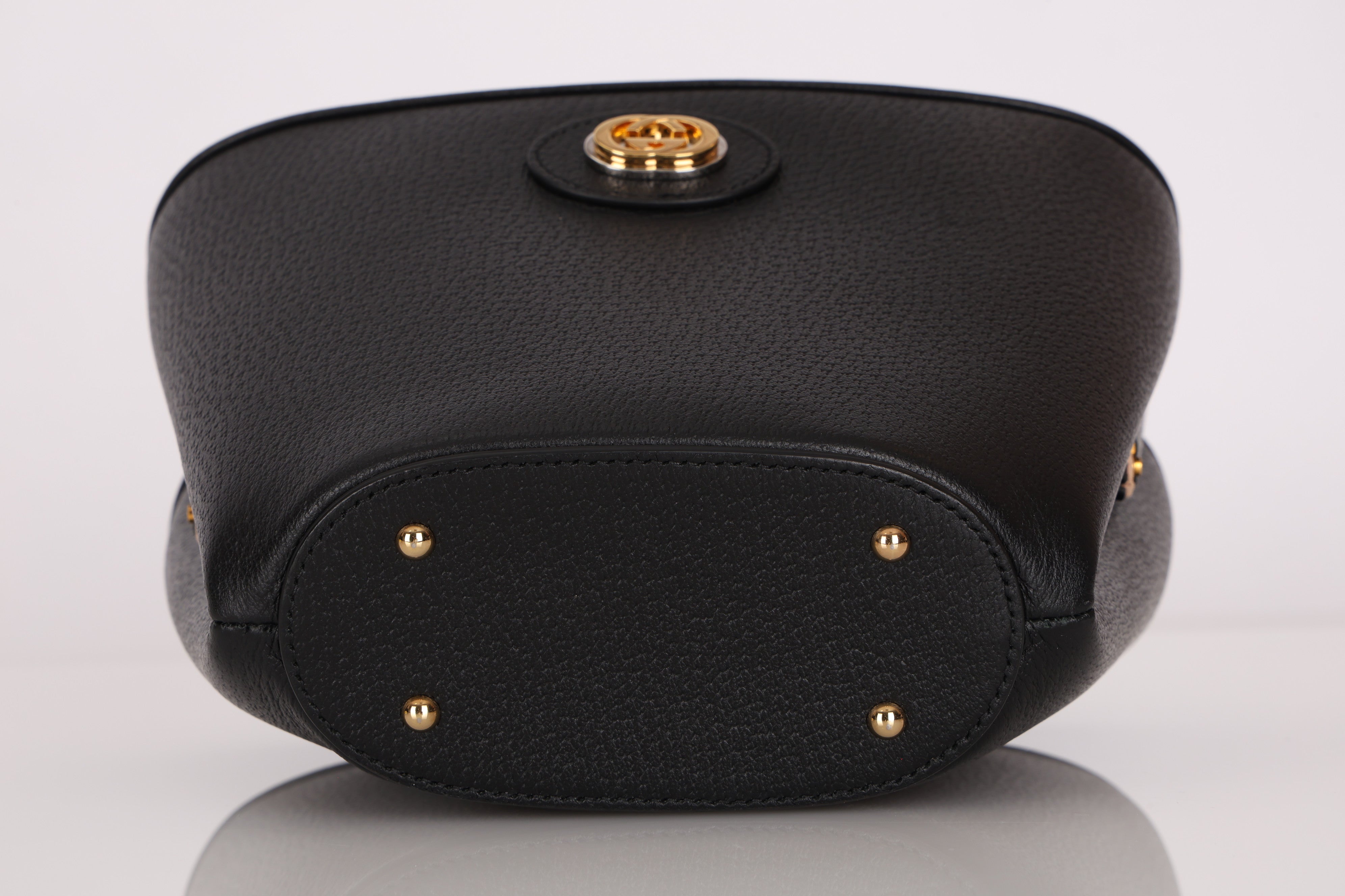 Gucci Bamboo Top Handle Bucket Bag