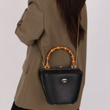 Gucci Bamboo Top Handle Bucket Bag