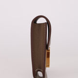 Hermès Constance Slim Wallet Naturel Epsom GHW