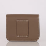 Hermès Constance Slim Wallet Naturel Epsom GHW